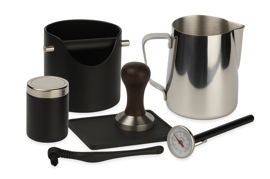 Crema Pro Home Barista Kit – 58mm Filter Basket