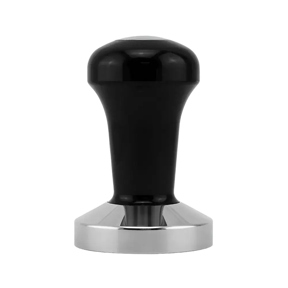 Professional Black Flat Espresso Tamper – 49mm