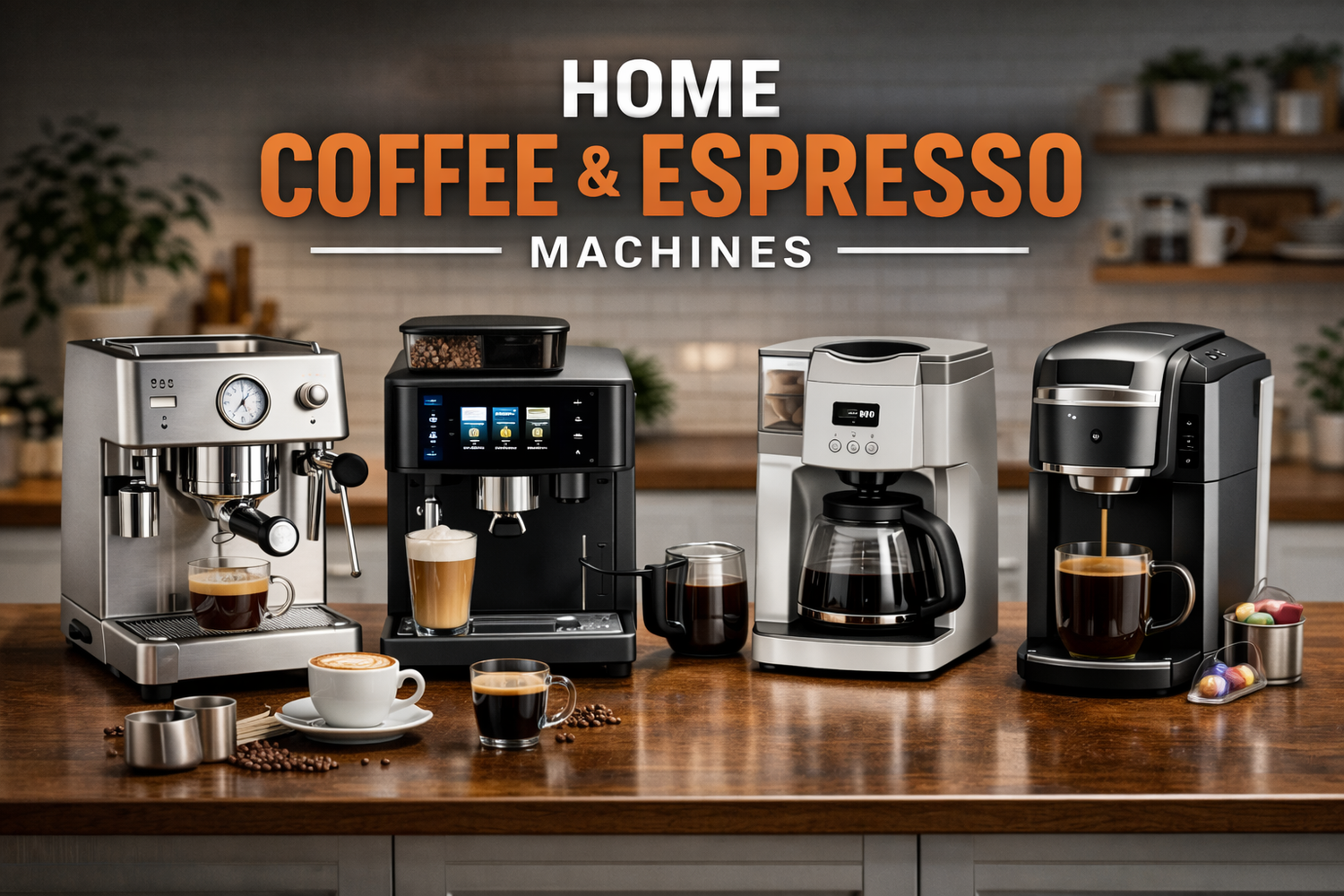Home Coffee & Espresso Machines