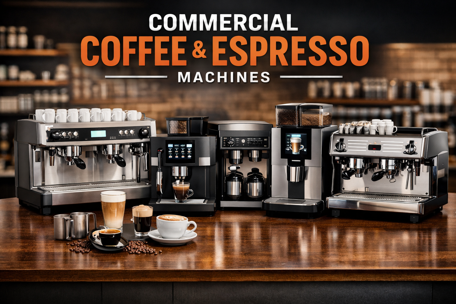 Commercial Coffee & Espresso Machines
